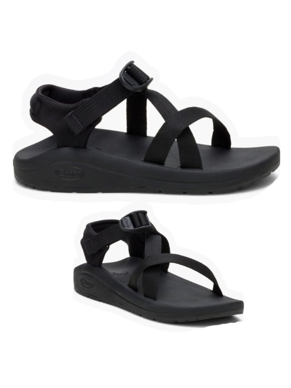 Chaco Z1 Women Black Sandals Outdoor Summer Sandals Size 12